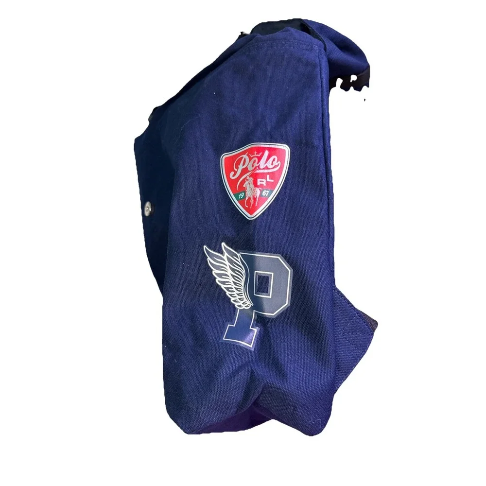 NEW POLO RALPH LAUREN Fragrances Navy Backpack Travel Hiking Gym Weekender Bag